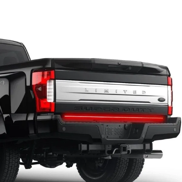 9202060-32 – PUTCO Tailgate Light, 60 Inch Light Bar Clear Red Brake/ Red Turn Signals And White Reverse LED Tinted P...